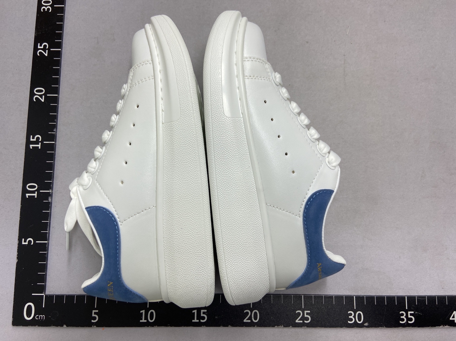New white sneakers platform height increasing casual couple skate shoes l1 4