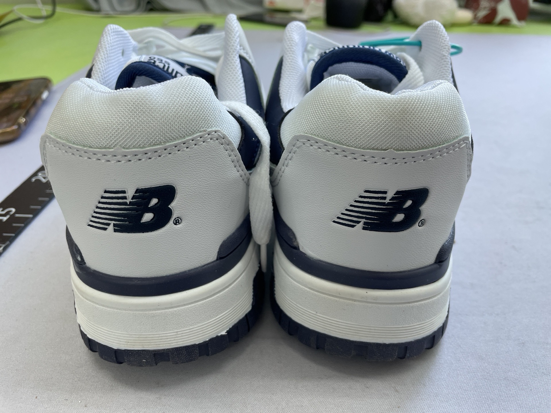 Authentic 550 retro skate shoes – unisex, versatile platform sneakers, height increasing white shoes, couple’s casual athletic shoes 530 5