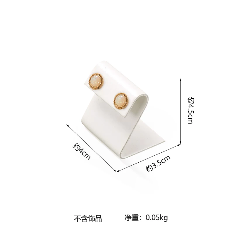 White bracelet stand pendant bracelet ring necklace jewelry display rack counter pearl jewelry display props