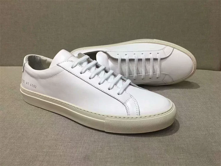 [shoe player] eur european size version comm white shoes full genuine cowhide casual shoes sneakers sneakers leather shoes