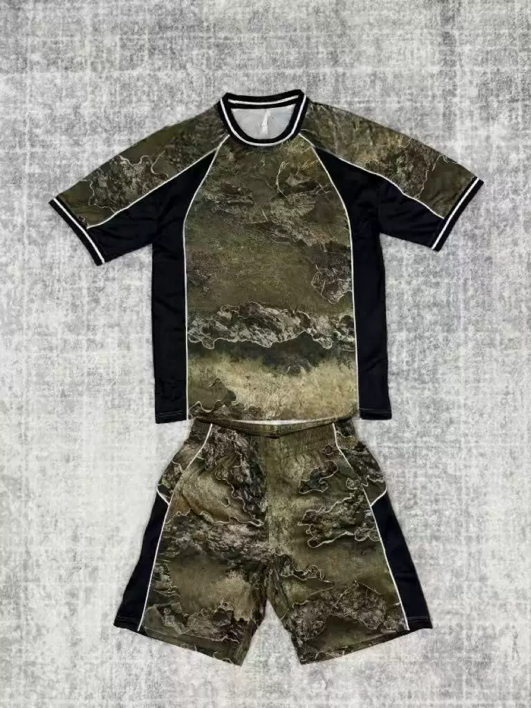 Customized p-style camouflage 09pro jersey set