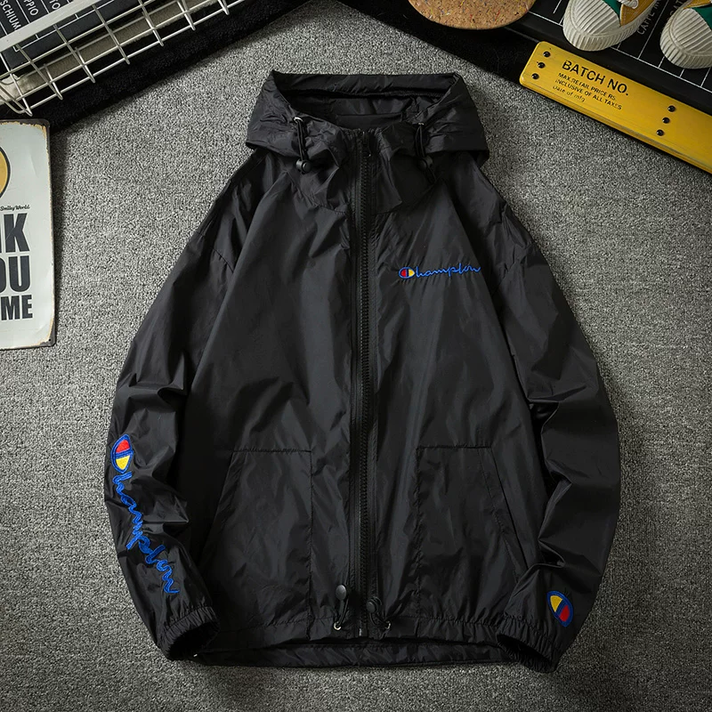 Summernew arrivalk-styletrendy skin windbreaker for men and women ultra-thin instrendy sun protection clothing breathable jacketoutwear